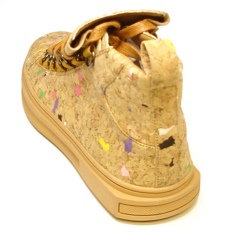 FI-2254 Brown Casual High Top Sneaker Boot Encore By Fiesso