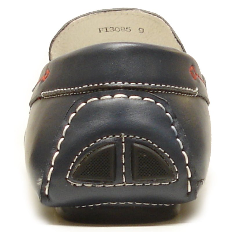 FI-3085 Navy Leather Encore by Fiesso Driving Shoe