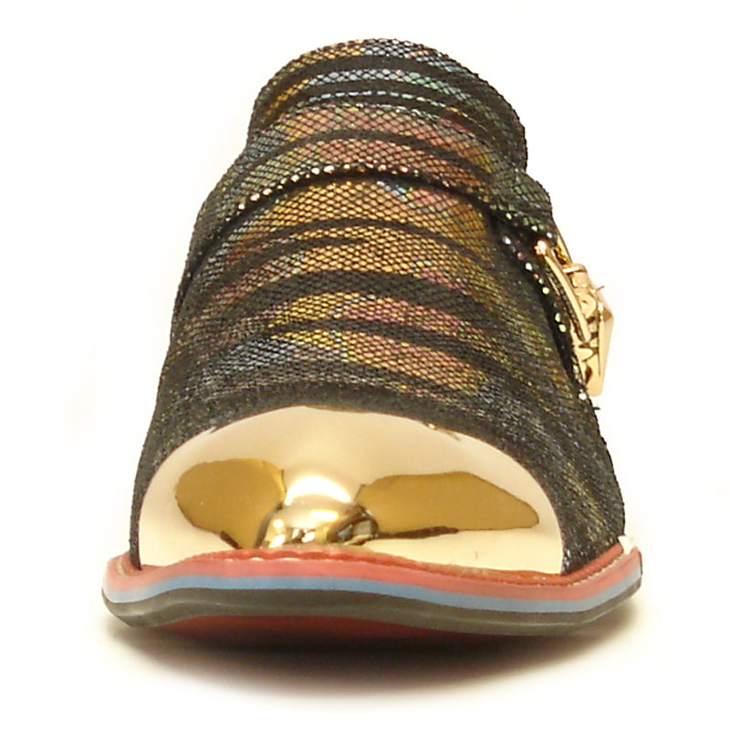FI-7001-2 Multi Color Fiesso by Aurelio Garcia Genuine Leather Metal Tip Slip on