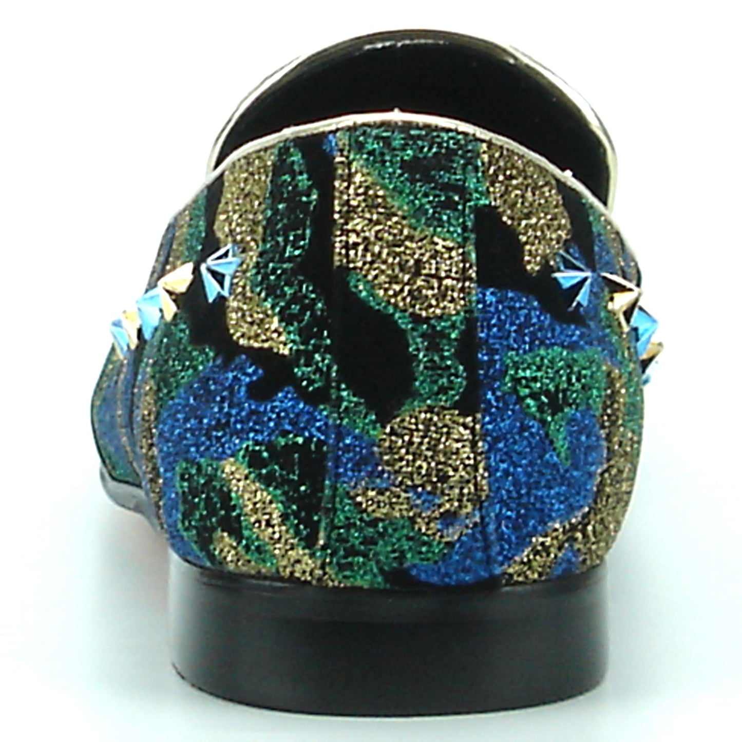 FI-7145 Blue Camouflage Slip on with Stars Fiesso by Aurelio Garcia