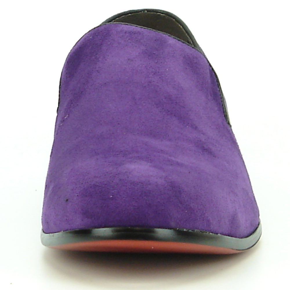 FI-7216 Purple Suede Fiesso by Aurelio Garcia Slip on Loafer