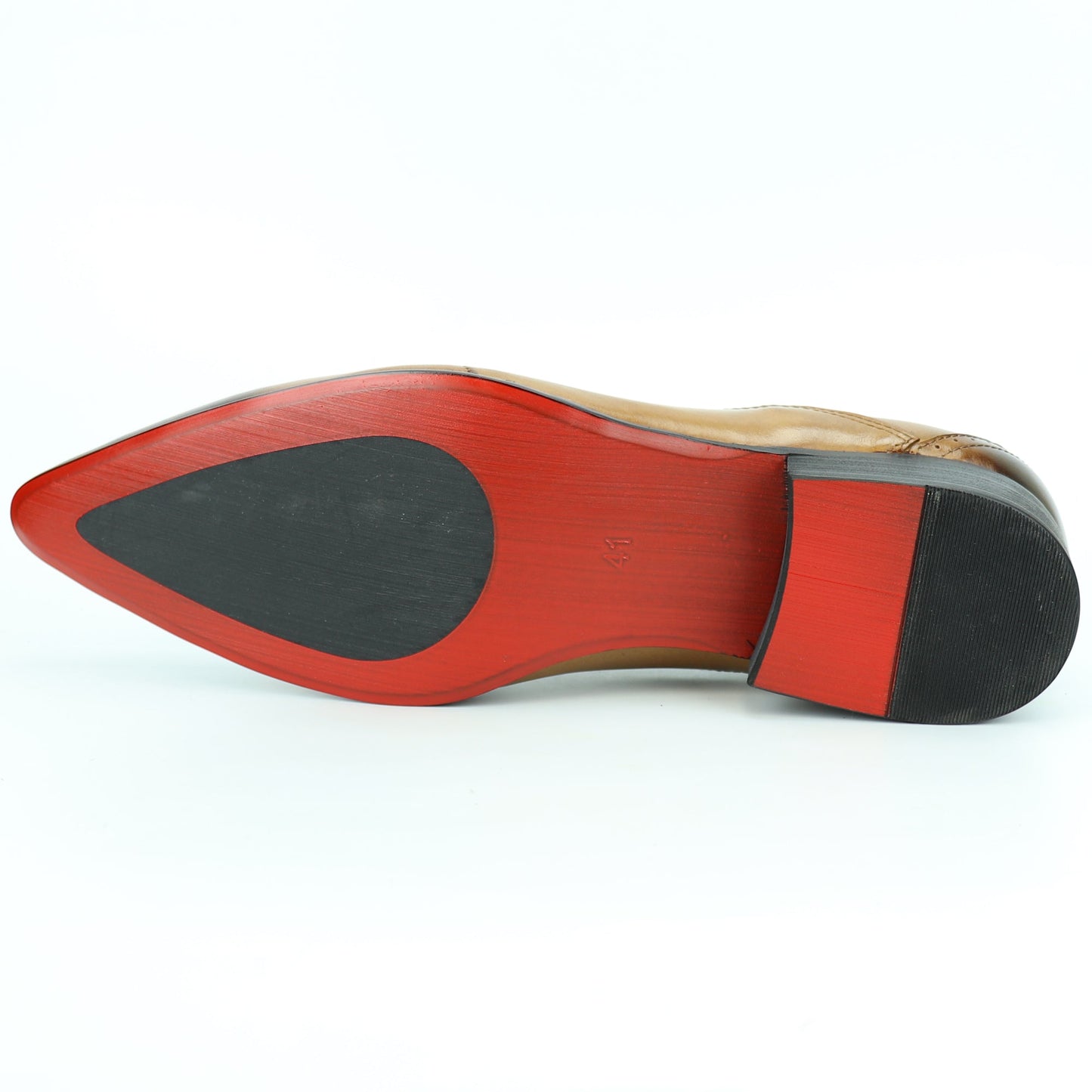 FI-7281 Genuine Tan Leather Lace up Fiesso by Aurelio Garcia