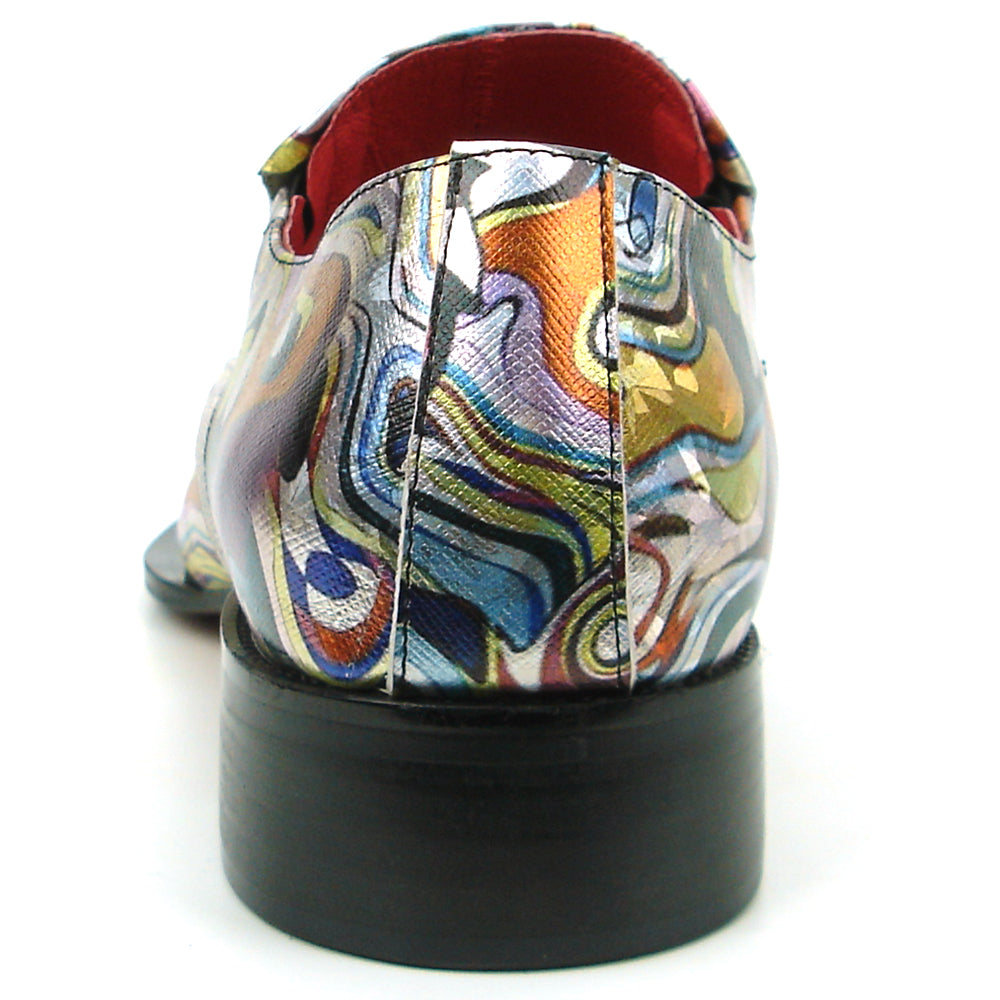 FI-7467 Multi Color Leather Metal Tip Slip on Fiesso by Aurelio Garcia