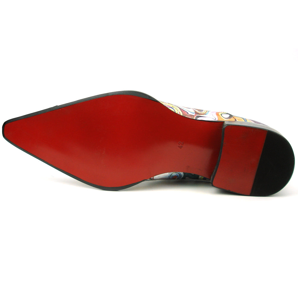 FI-7467 Multi Color Leather Metal Tip Slip on Fiesso by Aurelio Garcia