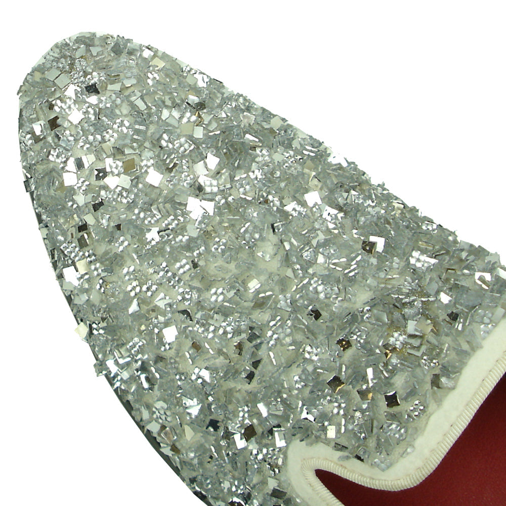 FI-7498 White Slip on Loafer Fiesso by Aurelio Garcia