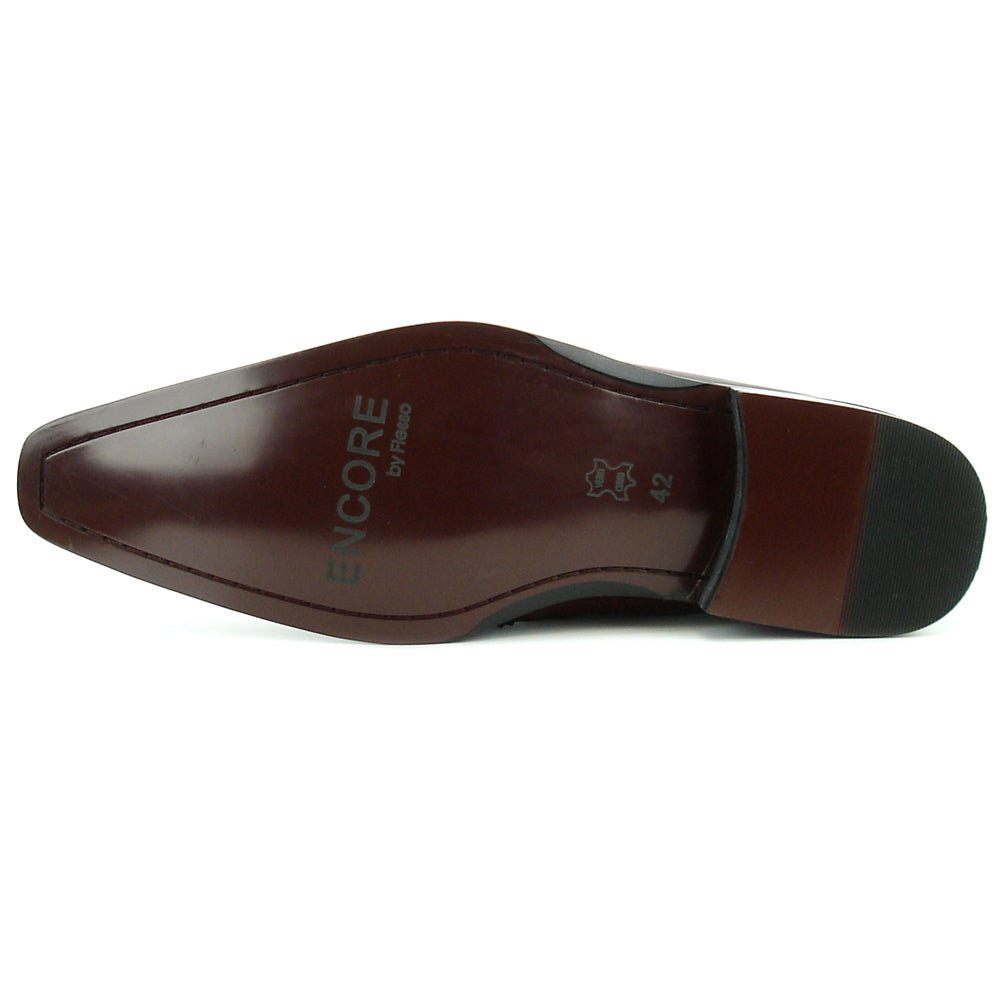 FI-8708 Burgundy Leather Wing Tip Boot Fiesso by Aurelio Garcia