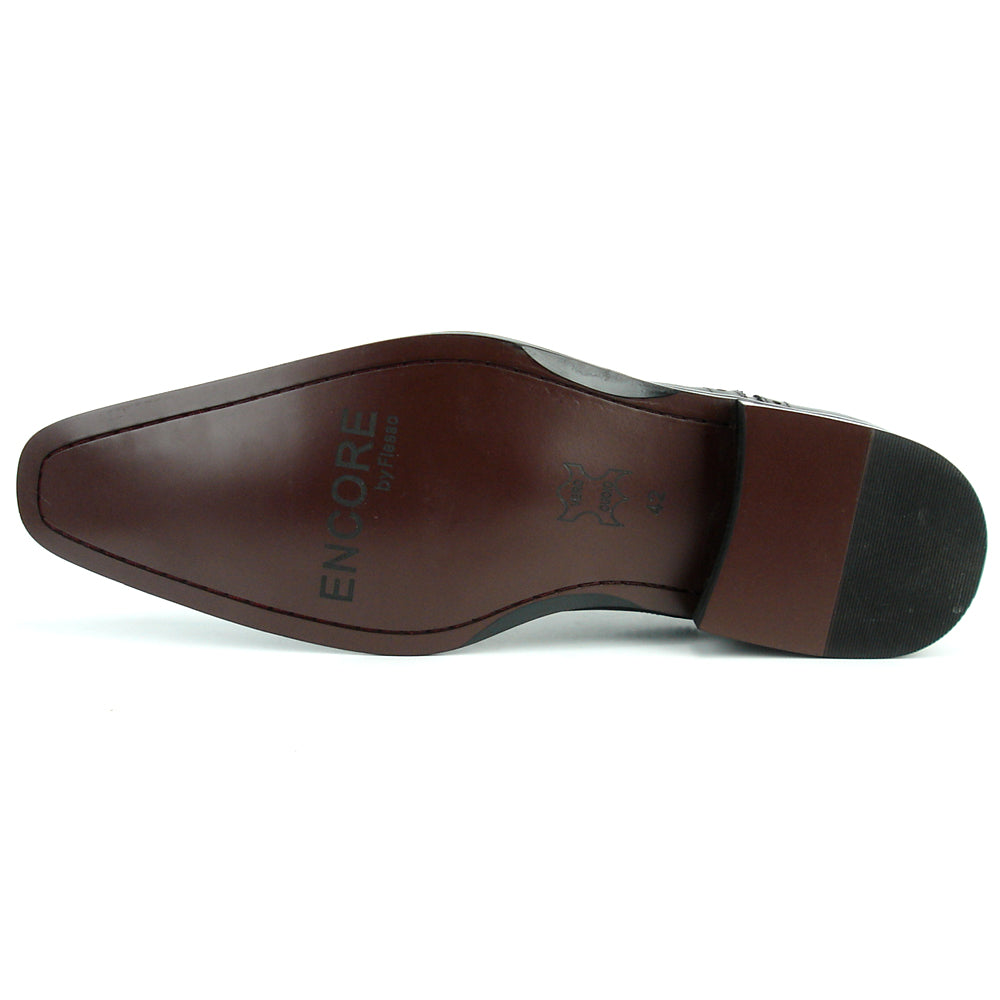 FI-8713 Green Leather Cap Toe Lace up Encore by Fiesso