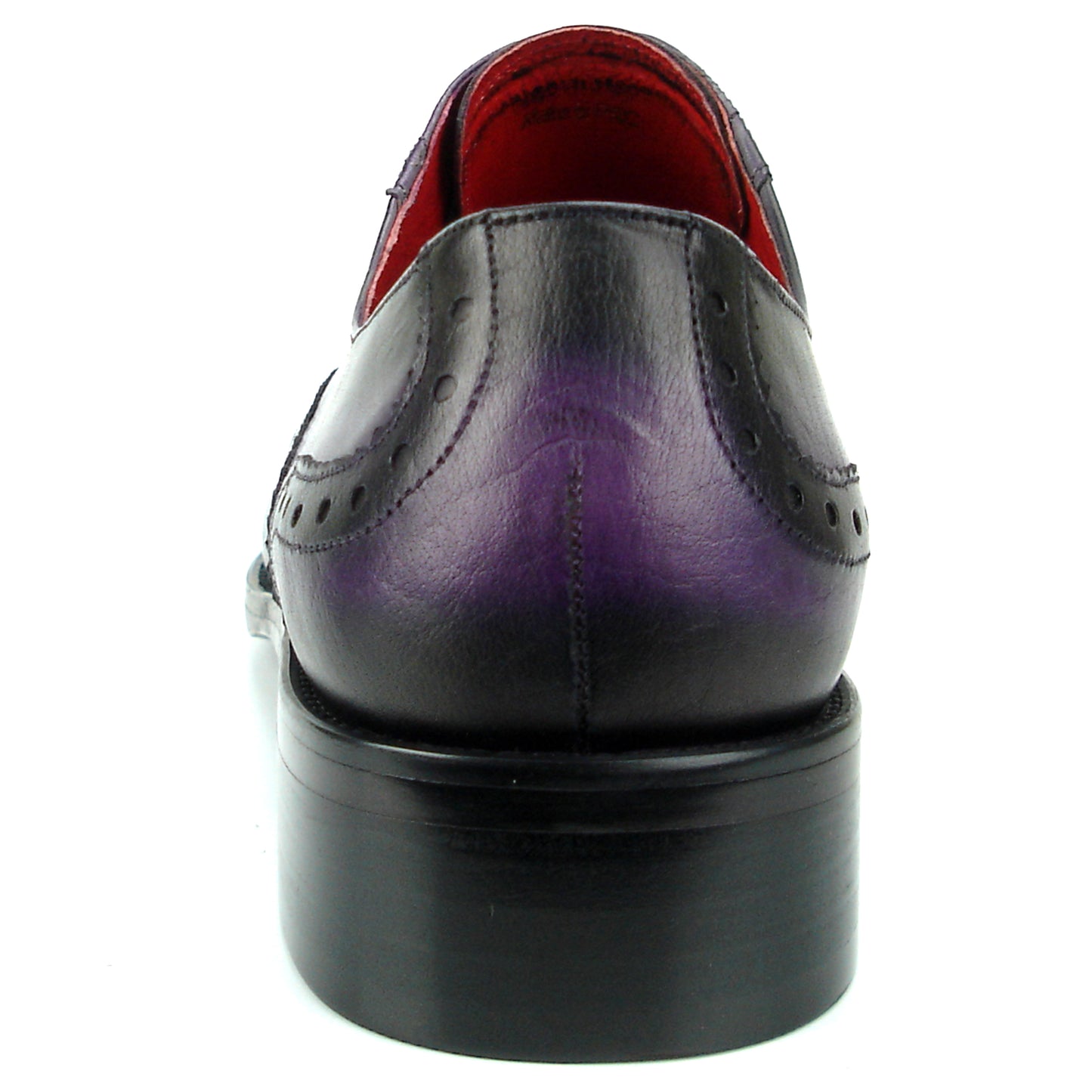 FI-8713 Purple Leather Cap Toe Lace up Encore by Fiesso