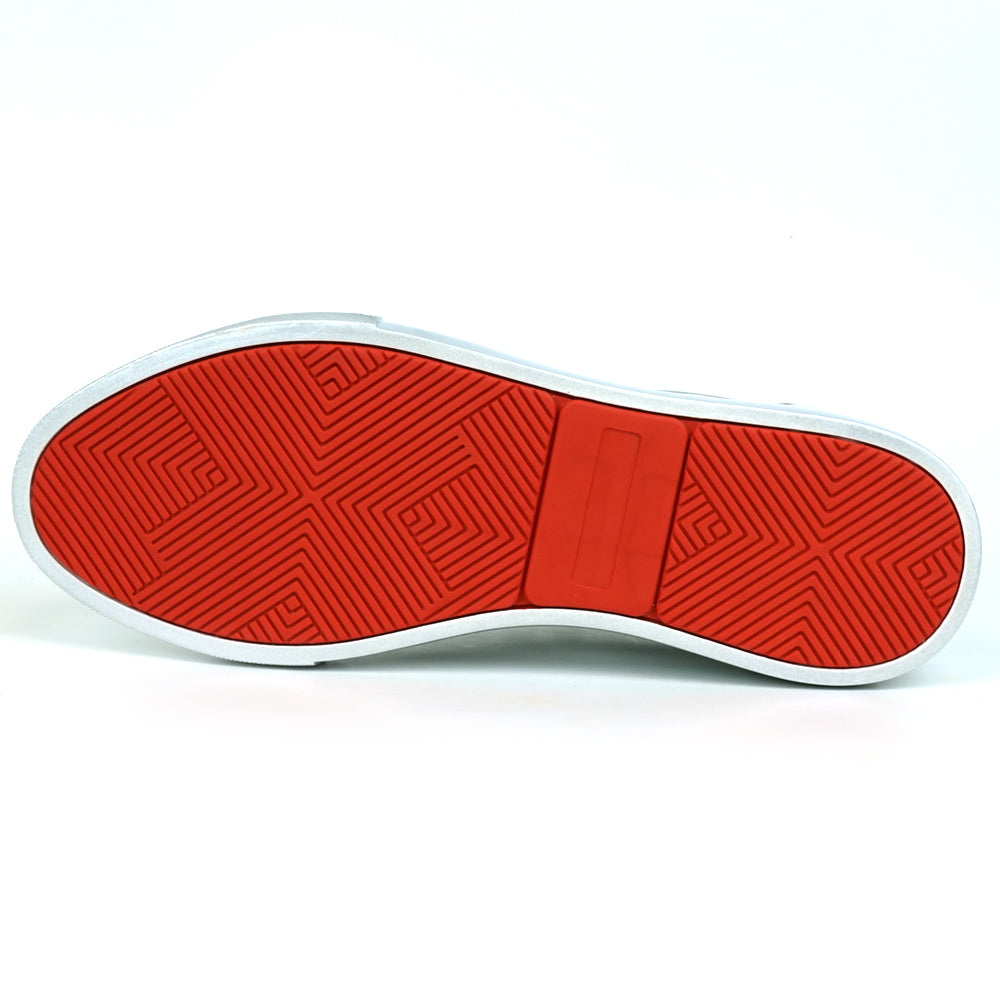 FI-2415-2 Silver Patent Leather Lace up Sneaker Encore by Fiesso