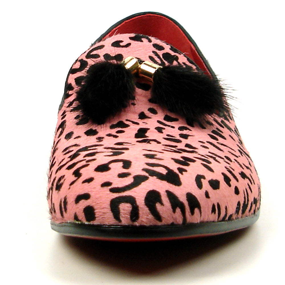 FI-7402 Pink Pony Hair with Tassel Loafer Fiesso by Aurelio Garcia
