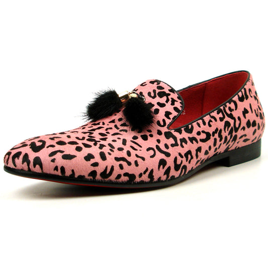 FI-7402 Pink Pony Hair with Tassel Loafer Fiesso by Aurelio Garcia