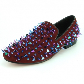 purple prom shoes for men