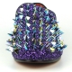 FI-7239 Purple Glitter Purple Spikes Fiesso by Aurelio Garcia