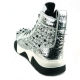 FI-2405 Gold Spikes High Top Sneakers Encore by Fiesso