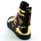 FI-2421 Black High Top Sneaker Encore by Fiesso