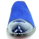 FI-7280 Blue Suede Cap toe slip on Fiesso by Aurelio Garcia