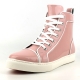 FI-2416 Pink Patent Leather High Top Sneaker 
