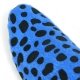 FI-7532 Black Blue Leopard Print Pony Hair  Slip On Loafer Fiesso by Aurelio Garcia